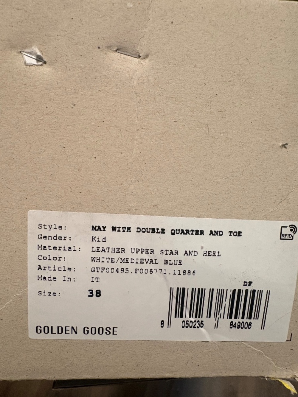 Golden Goose- Authentic - Picture 6 of 6